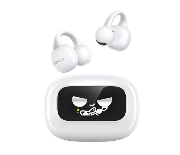 UGREEN Słuchawki dokanałowe TWS ClipBuds WS208  białe - 1501544 - zdjęcie